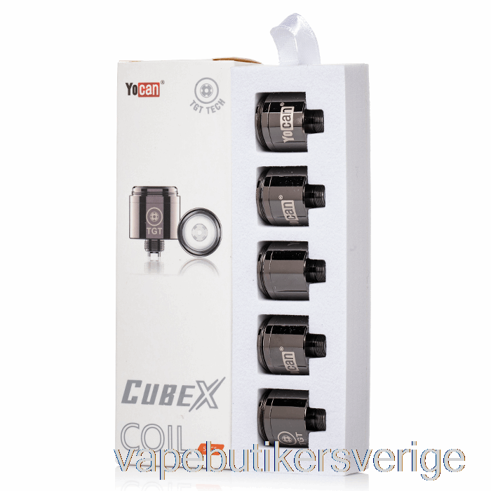 Vape Sverige Yocan Cubex Tgt Utbytesspolar Tgt Coils
